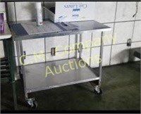 Rolling Stainless Steel Cart