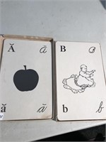 Giant set of alphabet flashcards