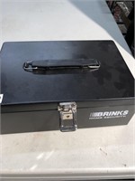 Little metal brinks home security box, cashbox