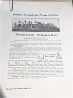 Two sets of Bradley's straight line picture cut