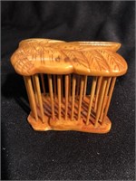 Very collectible cricket cage handmade from