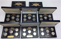 8 SETS OF STATE QUARTER COLLECTIONS