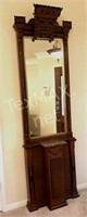 Large Antique Victorian Eastlake Pier Mirror