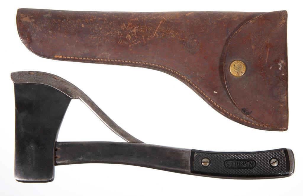 Marble's safety axe with original sheath