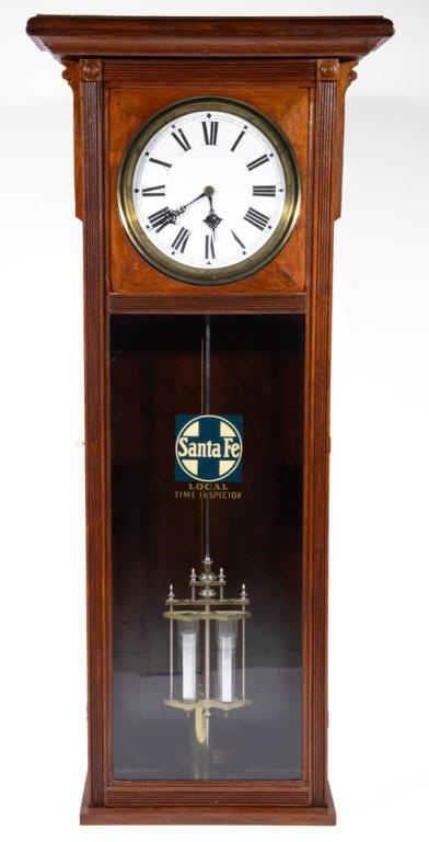Santa Fe Railroad station clock