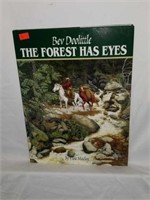 SIGNED Bev Doolittle "The Forest Has Eyes" Book