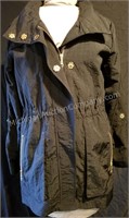 Tart Collection Black Sping Raincoat with Hood