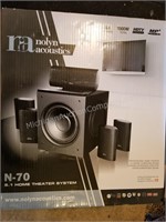 Nolyn Acoustics N-70 5.1 Home Theater System w/TV