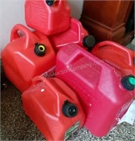 Group of Gas Cans