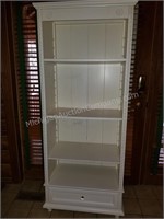 Solid and Ornamental Upright Bookcase
