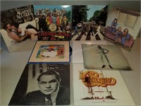 Group of LP Record Albums including Beatles