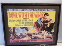 Gone With The Wind Framed Replica Poster