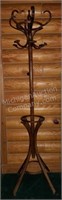 Great Wooden Coat and Hat Rack