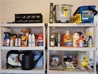 Garage Accessories, Solvents, Mop Buckets etc.