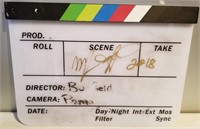 Director Used Claboard Signed by Melissa Gilbert