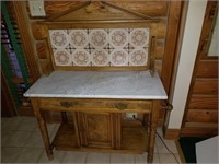 Antique Washstand Dresser/Dry Sink Cabinet