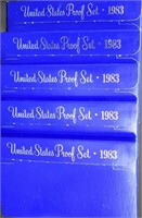 1983 U.S. Proof Sets (5) CHOICE