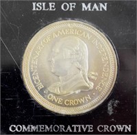 1976 Isle of Man American Revolution Commemorative