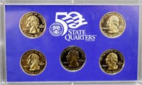 2001 US Quarters Mint Set (NO BOX)