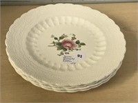 Spode ‘Billingsley Roses’ 4 Plates