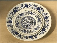 Wedgwood ‘Blue Heritage’ 3pc Setting