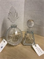 2 Perfume Bottles