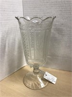 Pressed Glass Footed Celery Circa 1880’s