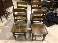 LOT OF 4 CHAIRS