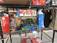 Shelf Of Christmas Decor & Halloween Decor