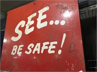 See Be Safe Display case/shelf/holder