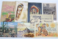 Collection of Vintage Western & Indian Post Cards