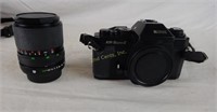 Ricoh Super Ii Camera W/ Lens & Case
