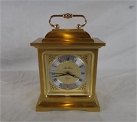 Vintage Brass Seth Thomas Clock Glow Dials Battery