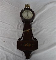 Vintage Wood Seth Thomas Clock Eagle On Top