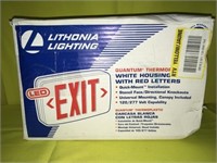 LITHONIA LIGHTING LED EXIT SIGN