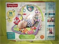 FISHER PRICE WOODLANDS MUSICAL ACTIVITY GYM