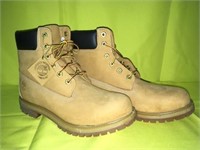 TIMBERLAND BROWN WOMENS WORK BOOTS SIZE 10