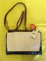 STYLE & CO SHAUNEE FLAP BLACK/WHITE/BROWN