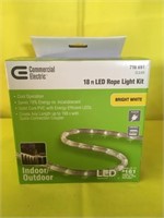 COMMERCIAL ELECTRIC 18FT ROPE LIGHT KIT