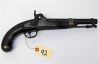 U.S. H. Aston 1851 54 Cal Pistol