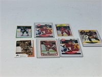7 hockey cards, Topps, Upper Deck, O' Pee chee