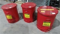 (Qty - 3) Oil Waste Cans-