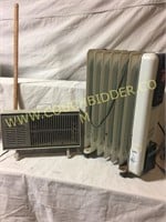 Pair of electric heaters
