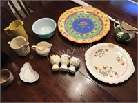 Ceramic Plates, Platter, Pitchers & More