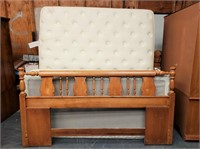 Beautiful Rock Maple King Headboard with Frame