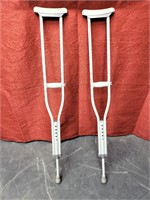Adjustable Metal Crutches