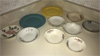 Plates, saucers and bowls