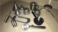 Metal kitchen tools