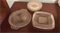 Salad plates and platters