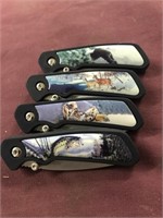 Wildlife Series pocket knives
